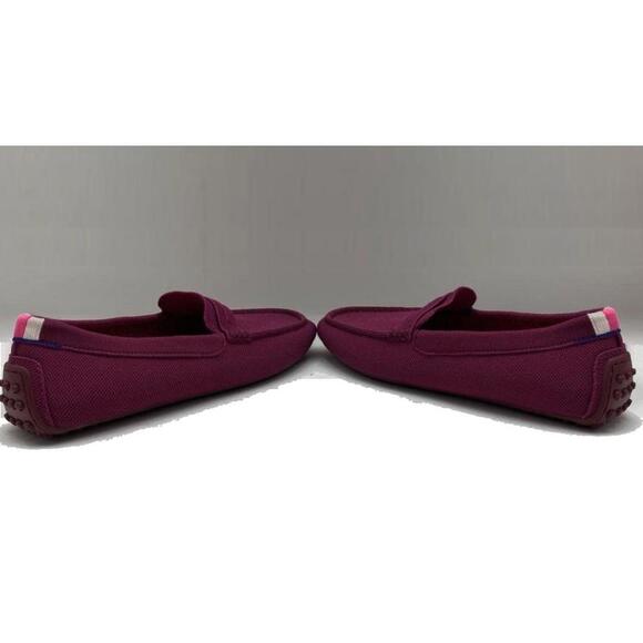 $189 NEW Rothy's The Driver Loafer Slip On Flats Raspberry Women's Size 11 Pink - Picture 4 of 9